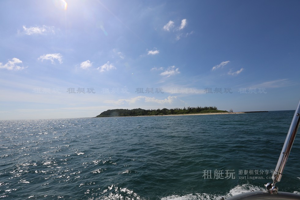 三亞旅游游艇租賃，三亞港至東島航線