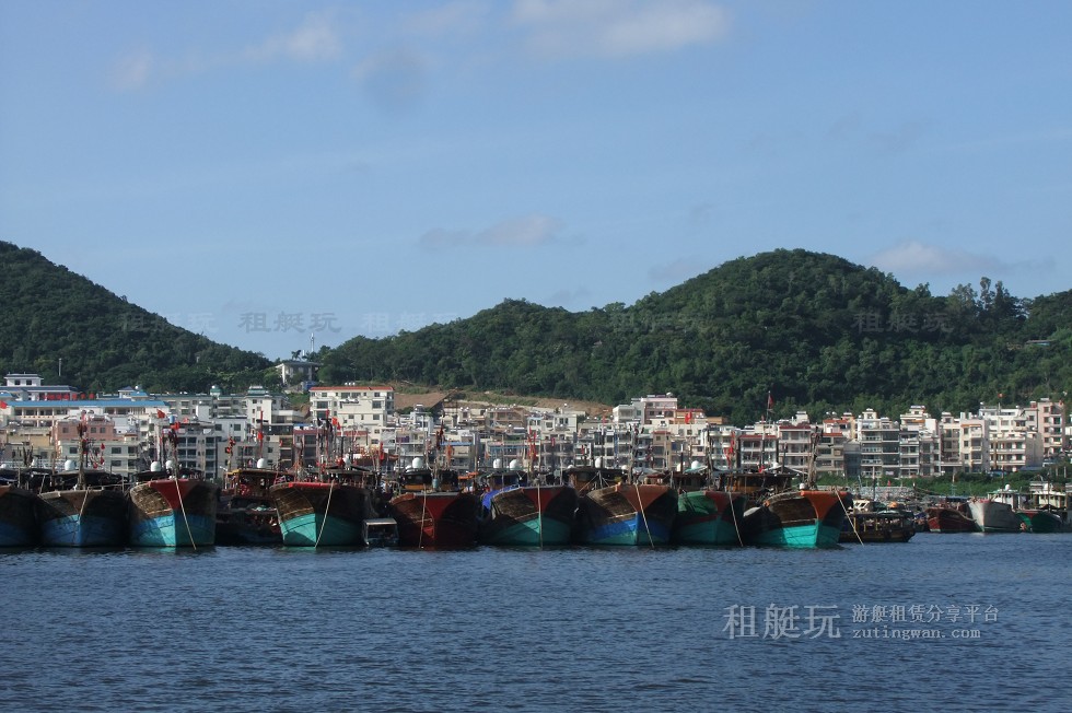 三亞旅游游艇租賃，三亞港至東島航線