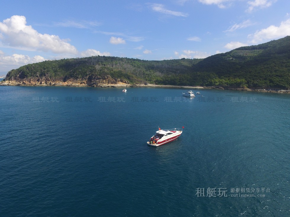 三亞旅游游艇租賃，三亞港至三亞角航線