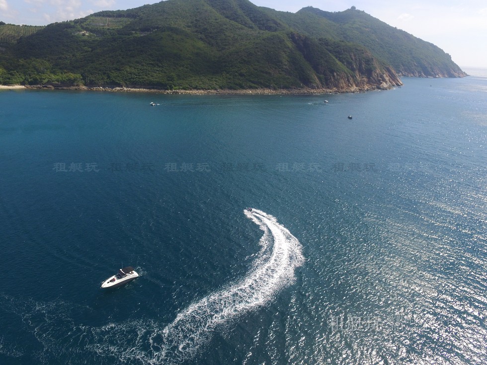 三亞旅游游艇租賃，三亞港至三亞角航線